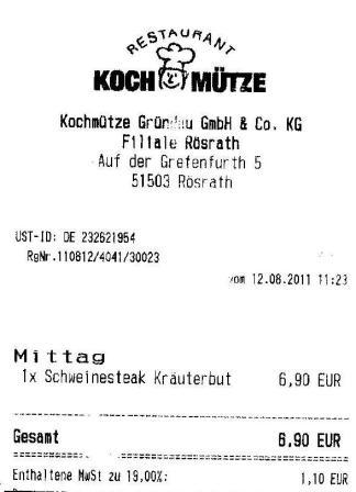 mvwg Hffner Kochmtze Restaurant